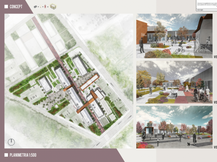 Archisio - Luca Cesaretti - Progetto Nuovo centro servizi socio-sanitari pg