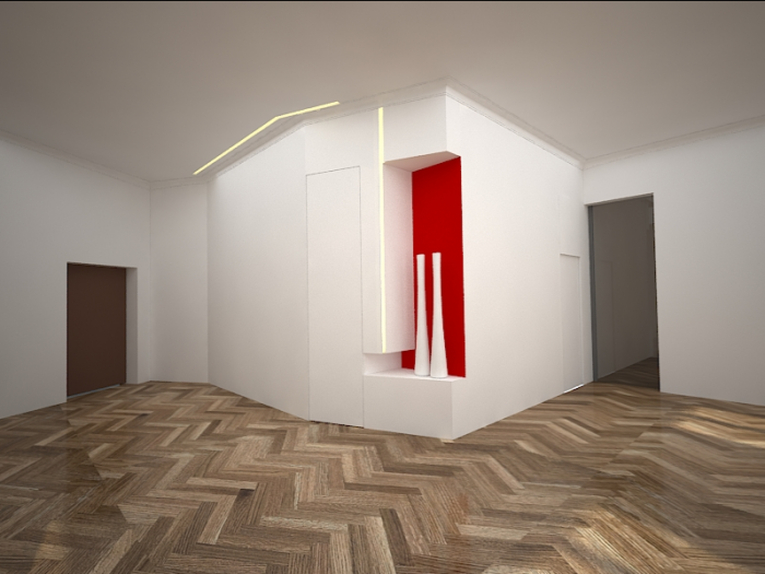 Archisio - Daniele Campolungo - Progetto Progetto parete attrezzata