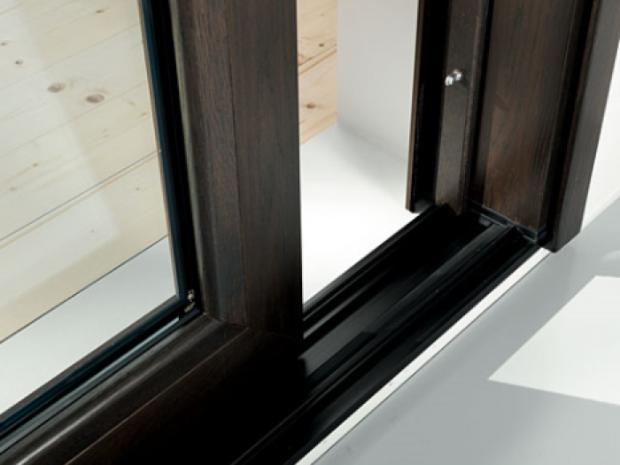 Archisio - Alex Serramenti - Progetto Infissi alluminiolegno grate persiane