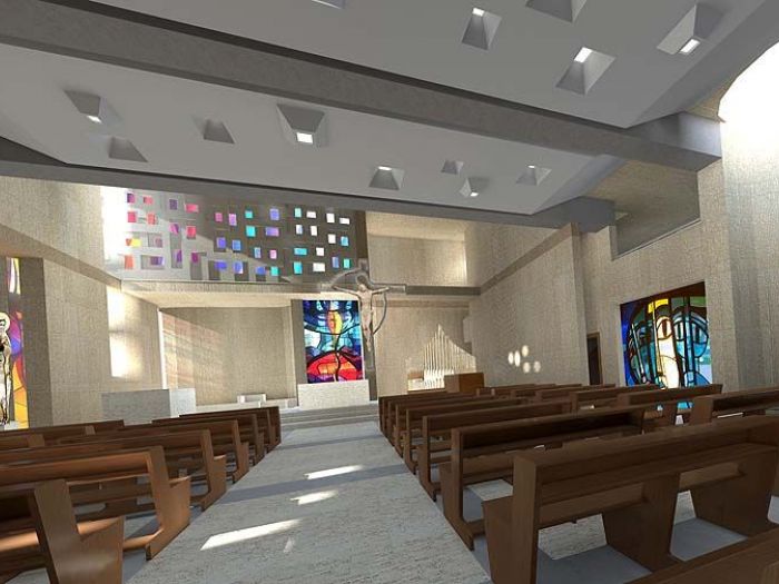 Archisio - Ruggero Lenci - Progetto Chiesa parrocchiale di s M Goretti