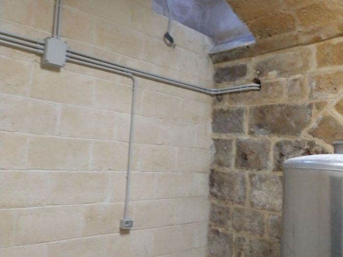 Archisio - Michele Gallo - Progetto Illuminazione e forza motrice con tubazione rigida al piano interrato