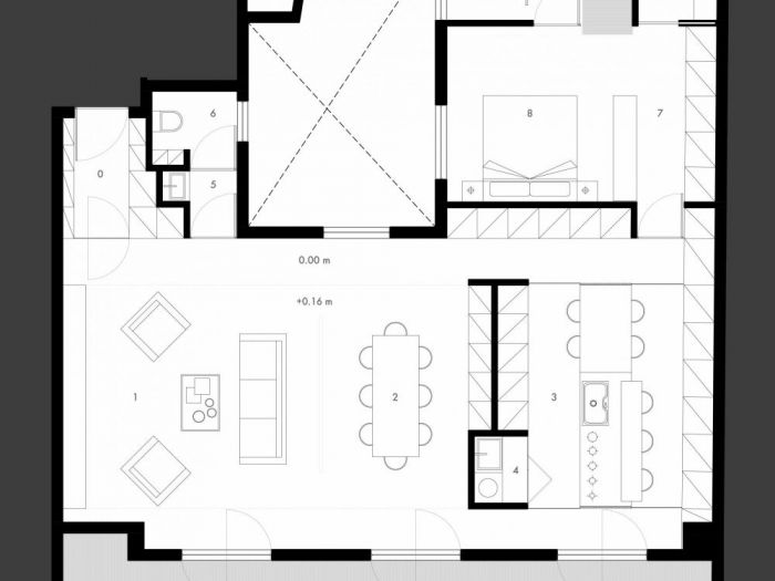 Archisio - Dam Architecture - Progetto Appartamento per una coppia