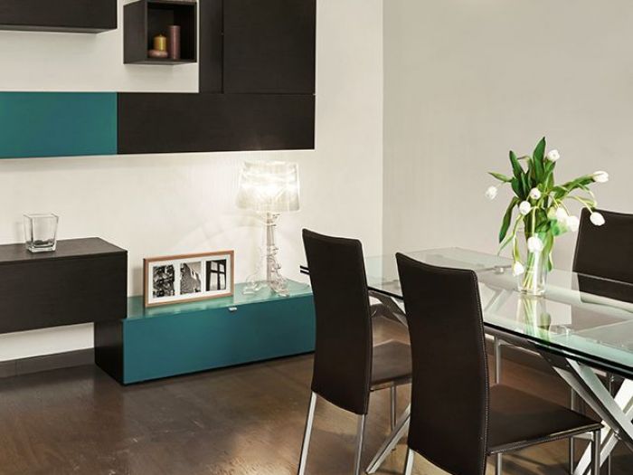 Archisio - Gruppo Castaldi - Progetto Colors in love - progettazione e ristrutturazione appartamento rione prati roma