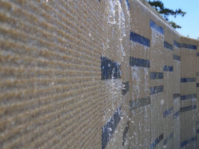 Archisio - Forme Dacqua - Progetto Parete dacqua - centro vacanze villaggio san francesco caorle