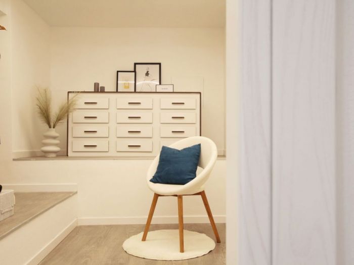 Archisio - Elisa Cattelan - Progetto Appartamento ristrutturato in centro storico Home staging su immobile vuoto