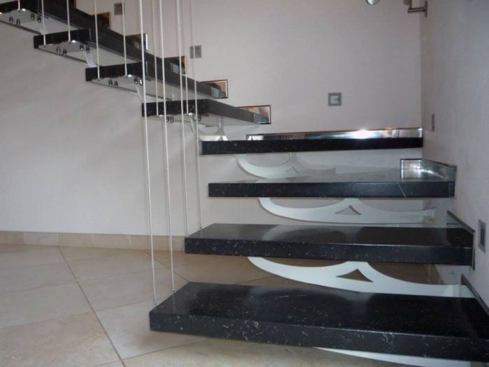 Archisio - Carpenteria Fabbro Alma - Progetto Marmo per scale