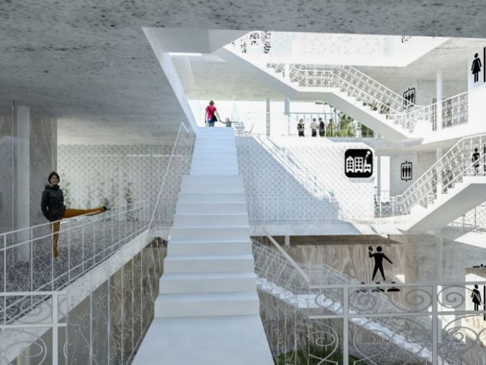 Archisio - Coarch Studio - Progetto Concorso internazionale per il il centro civico di milano - garibaldi isola - 2014