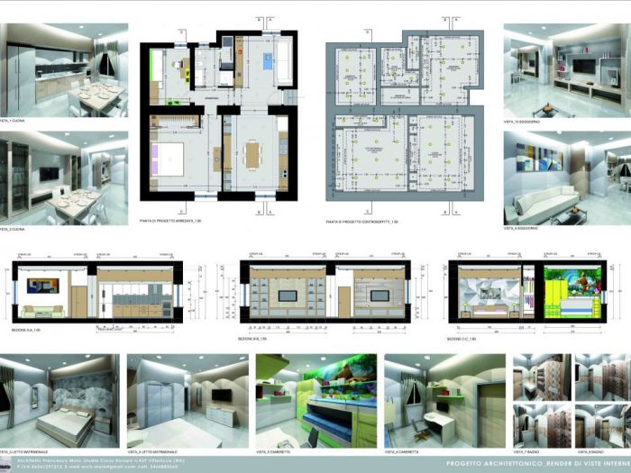 Archisio - Francesco Moio - Progetto Progetto di ristrutturazione di un appartamento
