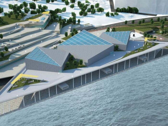 Archisio - Studio Gianluca Centurani - Progetto South harbour - helsinki - finlandia