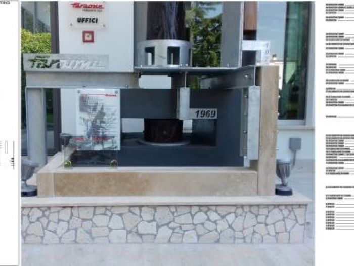 Archisio - Danilo Di Lorenzo Di Michele - Progetto Faraone industrie 40th anniversary iconic sculpture