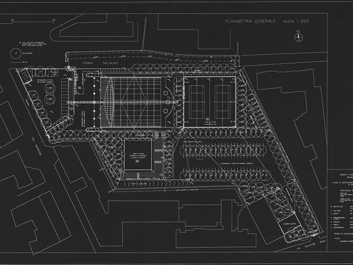Archisio - Claudio Correale - Progetto Impianto polisportivo