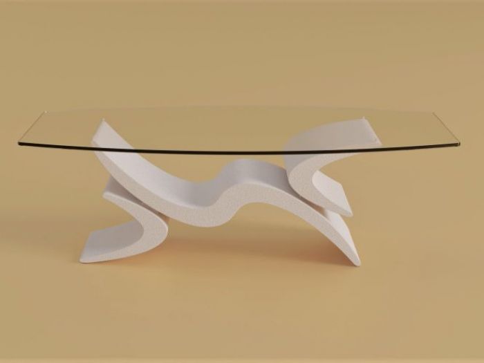 Archisio - Dablec Di Tiziano Moletta - Progetto Tavolino da salotto moderno pegaso