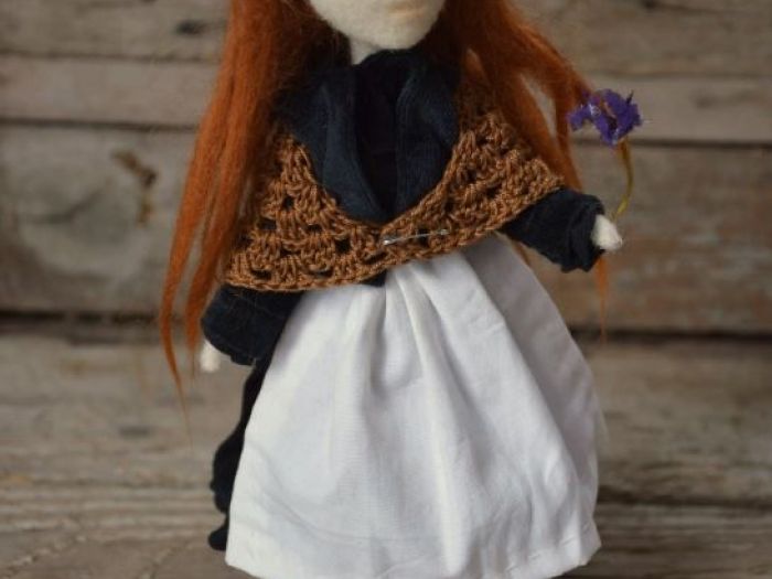 Archisio - Pupillae Art Dolls - Progetto Bambole di feltro mary jane kelly