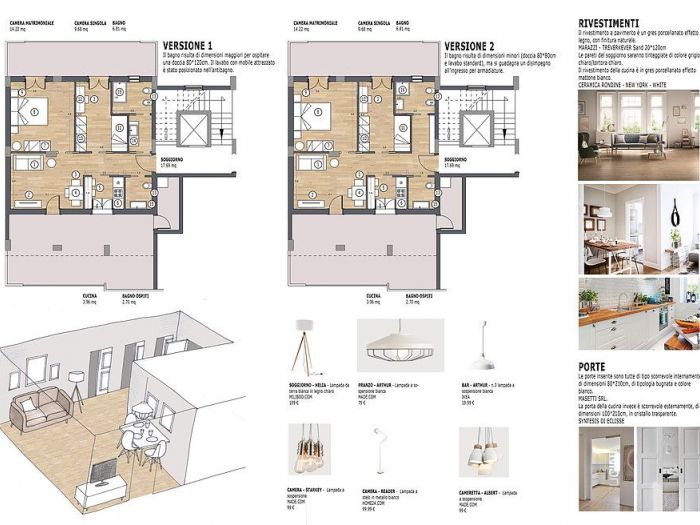 Archisio - Sara Gerini - Progetto Ristrutturazione piccolo appartamento