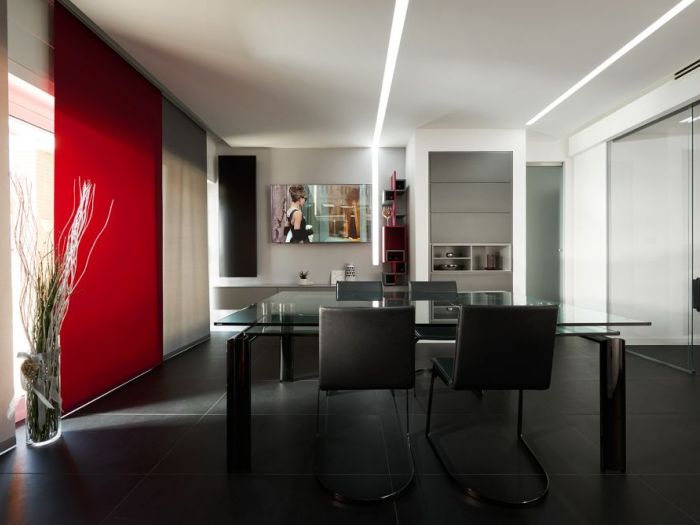 Archisio - Gruppo Castaldi - Progetto Contrasti - progettazione e ristrutturazione di lusso roma eur - 130 mq