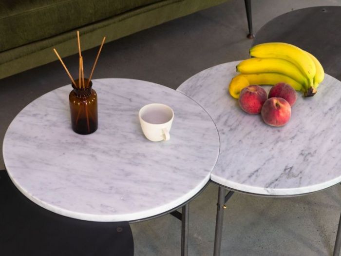 Archisio - Quadrilatero Srl - Progetto Tavolini componibili