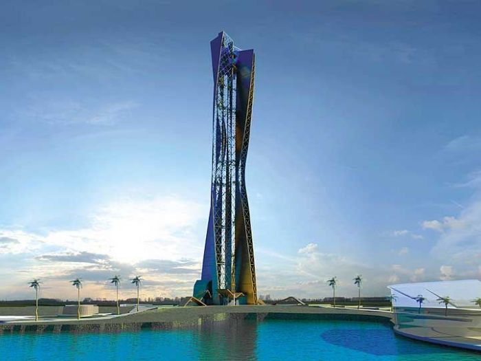 Archisio - Ruggero Lenci - Progetto Concorso internazionale thyssenkrupp per una torre simbolo a dubai