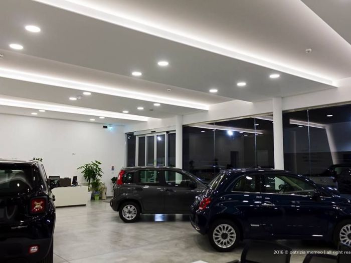 Archisio - Margherita Papagni - Progetto Nuovo showroom fiat totorizzo group molfetta