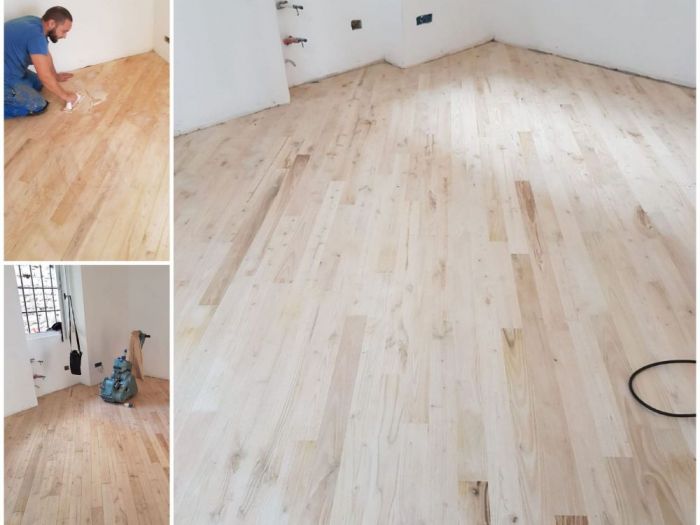 Archisio - Parquettista Roma - Progetto Restauro parquet massello con levigatura e verniciatura