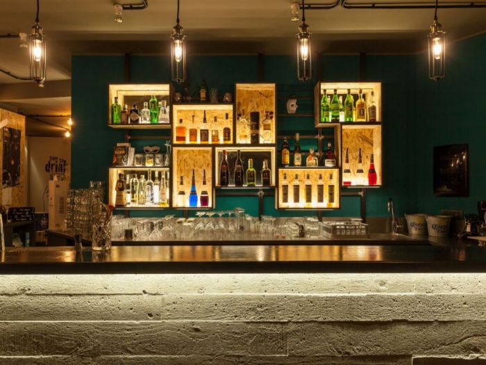 Archisio - Coeso Architettura E Interni - Progetto Cocktail bar bourbon