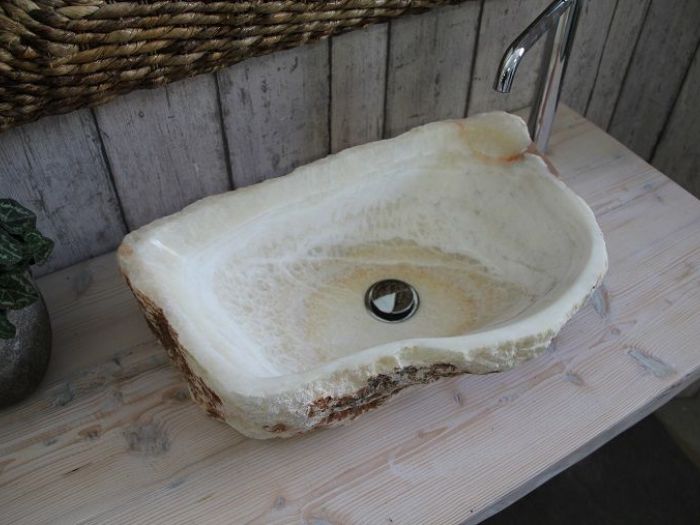 Archisio - Ti Arrediamo - Progetto Lavandino in marmo onice 3