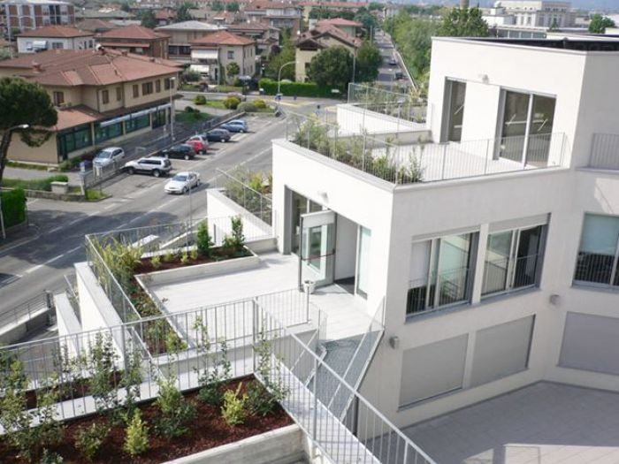 Archisio - Rizzi Giardini - Progetto Attici con solarium