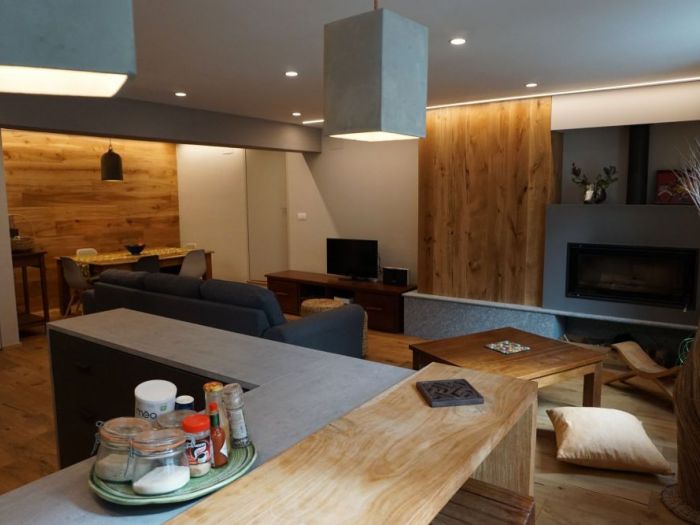 Archisio - Intrecciodilinee Creative Design Studio - Progetto Ristrutturazione completa di un appartamento di montagna