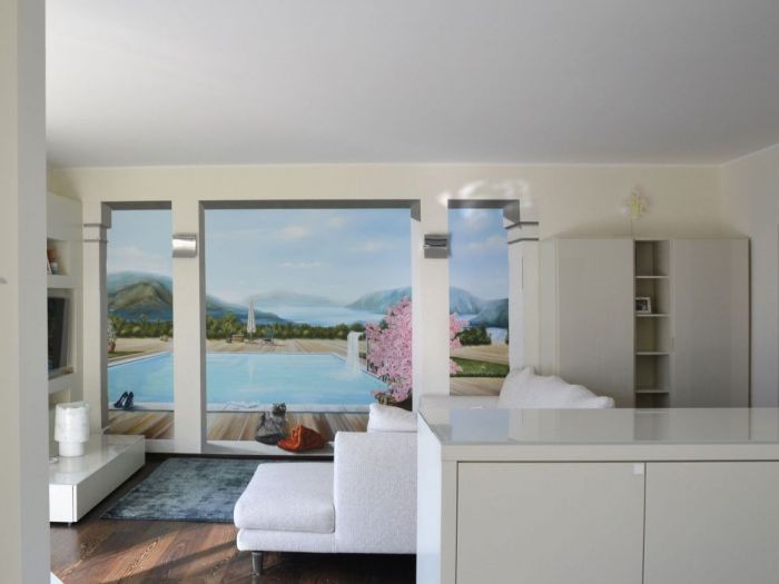 Archisio - Elena Lisa Colombo - Progetto Decorazioni e dipinti murali e trompe loeil