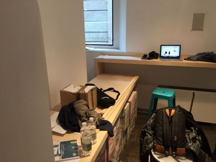 Archisio - Falegnameria Fusetto Arredamenti Dinterni - Progetto Temporary shop brera mi