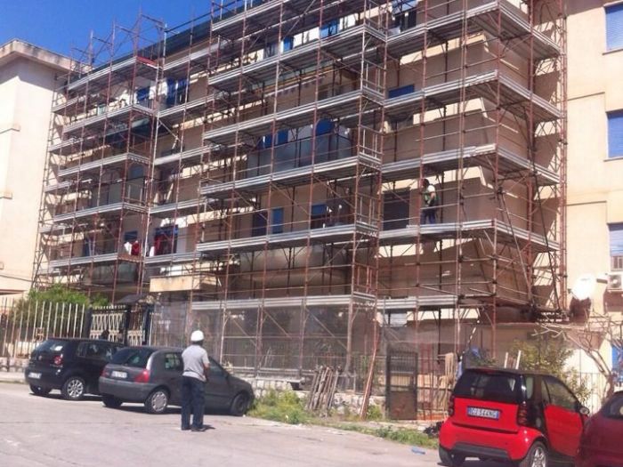 Archisio - La Ponteggi Mobili Di Falcone Gd srl - Progetto Ponteggio