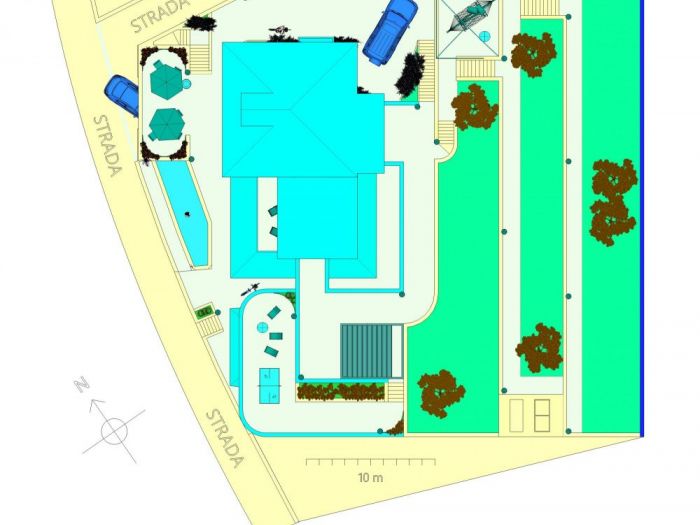 Archisio - Luca Righetto - Progetto Progettazione giardini Lazzurra lontananza