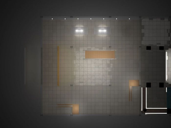 Archisio - Javier Reyes Batista - Progetto Marte museumHall allestimento temporaneo