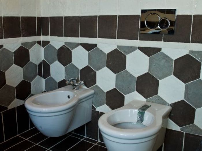 Archisio - Larte Del Cotto Di Bartoccini Federico - Progetto Pavimenti e rivestimenti in un casolare umbro