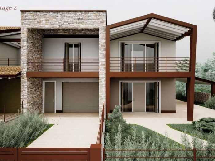 Archisio - Studio Di Progettazione Ph09 - Progetto Quadrifamiliare riva 2