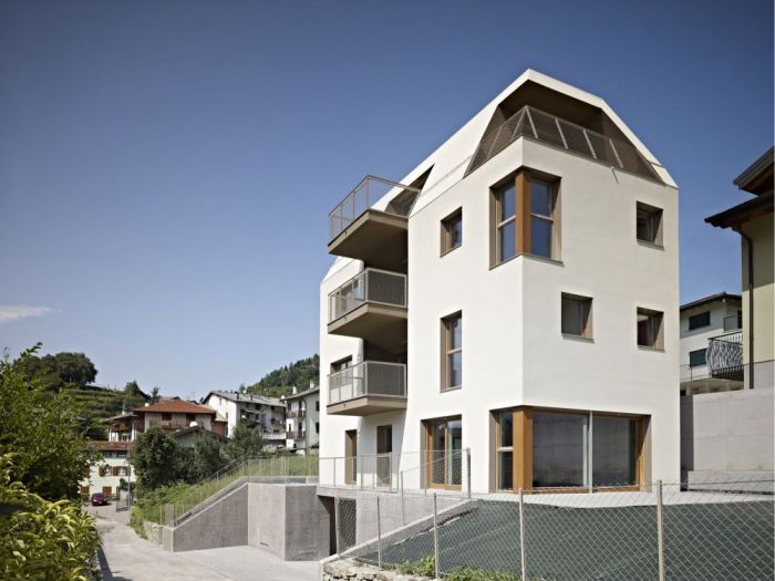 Archisio - Burnazzi Feltrin Architetti - Progetto Edificio plurifamiliare gi