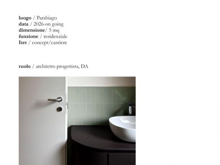 Archisio - Andrea Deponti - Progetto S16 - bagno
