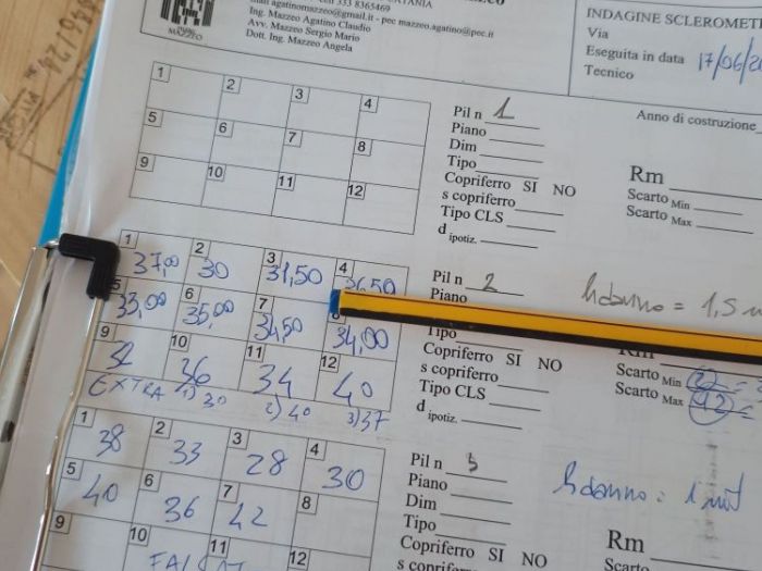 Archisio - Angela Mazzeo - Progetto Indagini sclerometriche