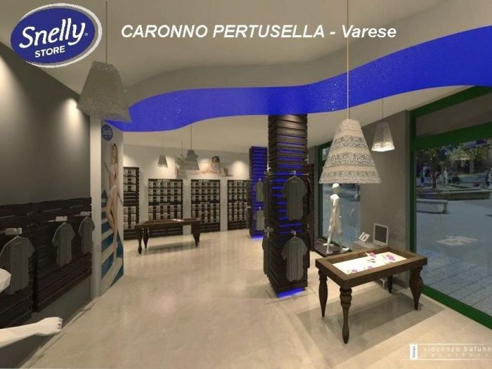 Archisio - Vincenzo Bafunno - Progetto Snelly store caronno pertusella - varese