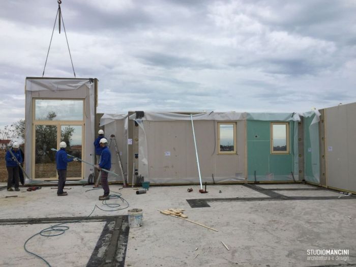 Archisio - Studio Mancini - Progetto Casa in legno