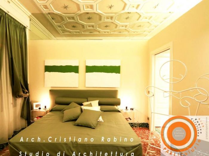 Archisio - Cristiano Rabino - Progetto Appartamento verde castello capo noli
