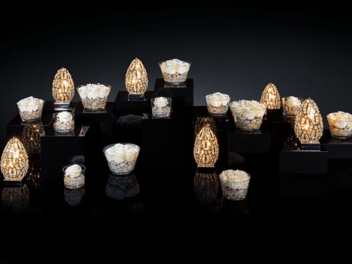 Archisio - Jupiter International srl - Progetto Set arrangement - composizioni floreali