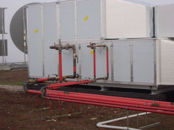 Archisio - Idraulica Idroterm - Progetto Impianto per palestra