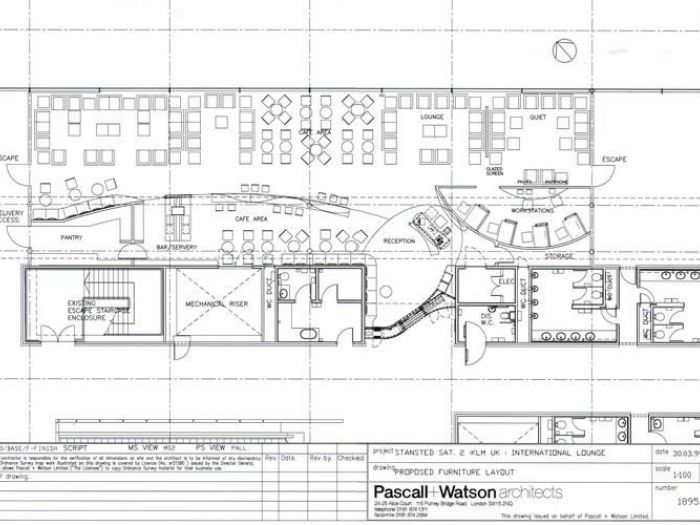 Archisio - Claudio Correale - Progetto Aeroport development - in team - vip lounge - klm stanstead aeroport - londra Studio di progettazione pascalwatson architects londra