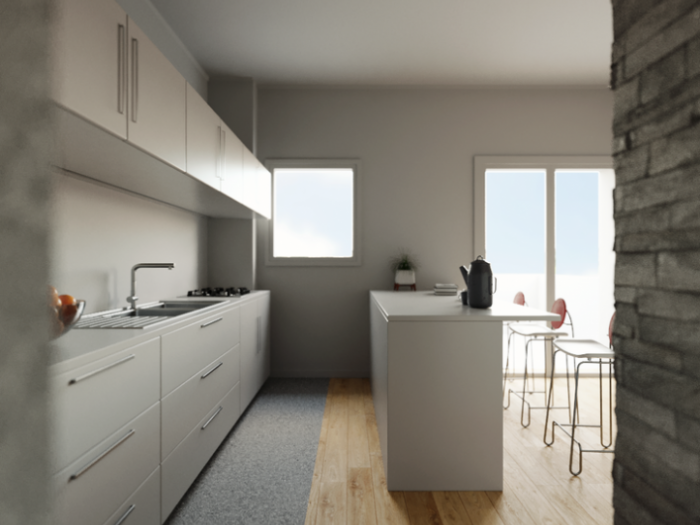 Archisio - 3dcanva - Progetto Progettazione cucine