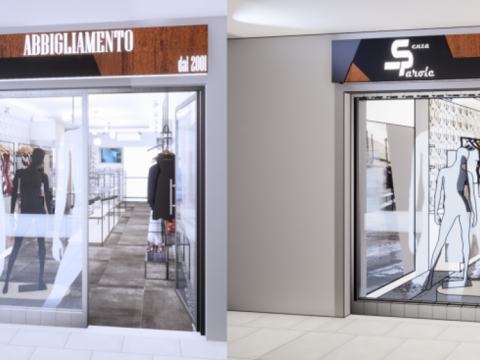 Archisio - Ostuni Giuseppe Pietro - Progetto Arredo abbigliamento