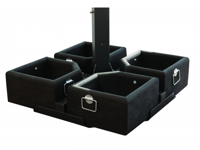 Archisio - Tende Nico Design - Progetto Progetto ombrelloni a grandi superfici