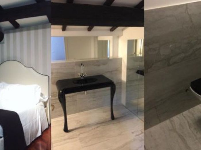 Archisio - Impresa Edile Ctbm - Progetto Bagno con rivestimento e pavimento in marmo