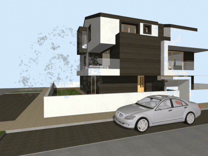 Archisio - Glagabriele Lottici Architetto - Progetto Casa per due famiglie