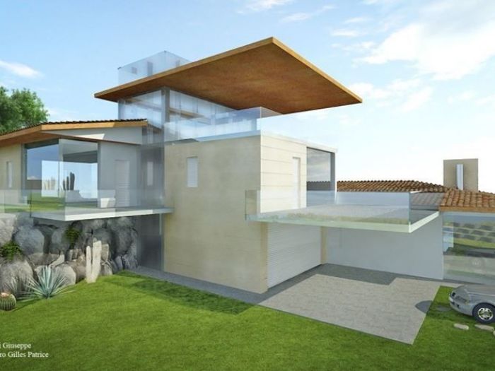 Archisio - Gilles Patrice Arch Todaro - Progetto Lussuosa villa unifamiliare superpanoramica