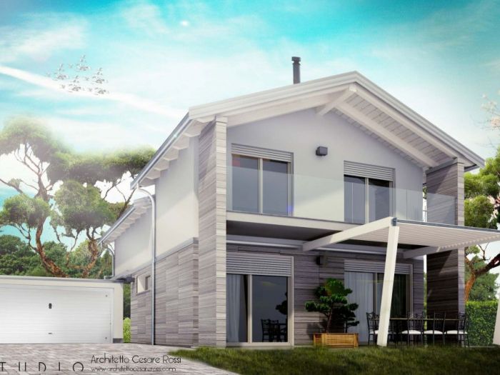 Archisio - Cesare Rossi - Progetto Residence canonica bioarchitettura